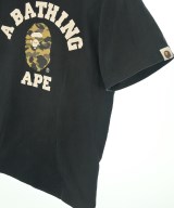A BATHING APE（アベイシングエイプ）Tシャツ・カットソー 黒 サイズ:M メンズ/2200623321669