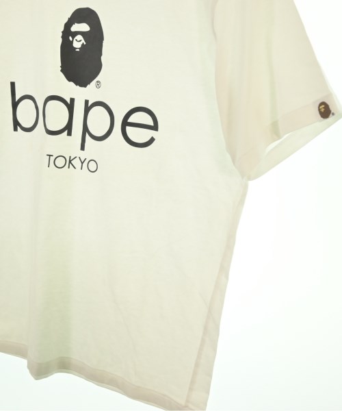 A BATHING APE（アベイシングエイプ）Tシャツ・カットソー 白 サイズ:M メンズ/2200624779018