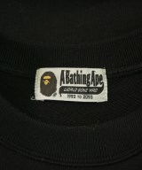 A BATHING APE（アベイシングエイプ）スウェット 黒 サイズ:F メンズ/2200624786016