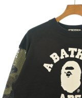 A BATHING APE（アベイシングエイプ）スウェット 黒 サイズ:F メンズ/2200624786016