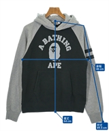 A BATHING APE（アベイシングエイプ）スウェット 黒 サイズ:M メンズ/2200625791057