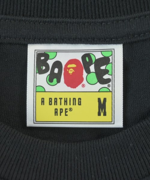A BATHING APE（アベイシングエイプ）Tシャツ・カットソー 黒 サイズ:M メンズ/2200627560026