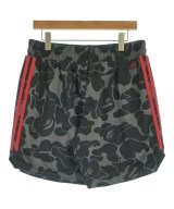 A BATHING APE（アベイシングエイプ）ショートパンツ 黒 サイズ:XL メンズ/2200618234202
