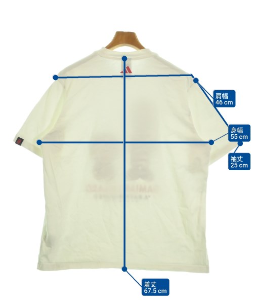 A BATHING APE（アベイシングエイプ）Tシャツ・カットソー 白 サイズ:2XL メンズ/2200618234219