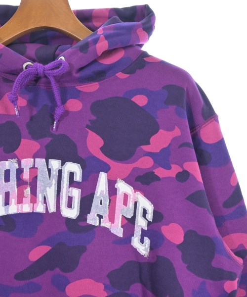 A BATHING APE（アベイシングエイプ）パーカー 紫 サイズ:L メンズ/2200630330043