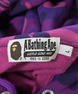 A BATHING APE（アベイシングエイプ）パーカー 紫 サイズ:L メンズ/2200630330043