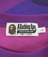 A BATHING APE（アベイシングエイプ）スウェット 紫 サイズ:L メンズ/2200630330050