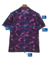 A BATHING APE（アベイシングエイプ）ポロシャツ 紫 サイズ:L メンズ/2200630589137