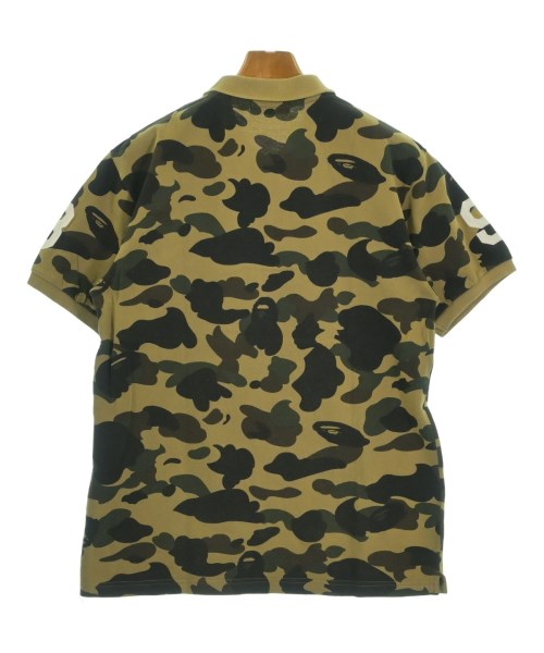 A BATHING APE（アベイシングエイプ）ポロシャツ ベージュ サイズ:L メンズ/2200630589144