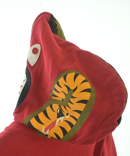 A BATHING APE（アベイシングエイプ）パーカー 赤 サイズ:L メンズ/2200630589205