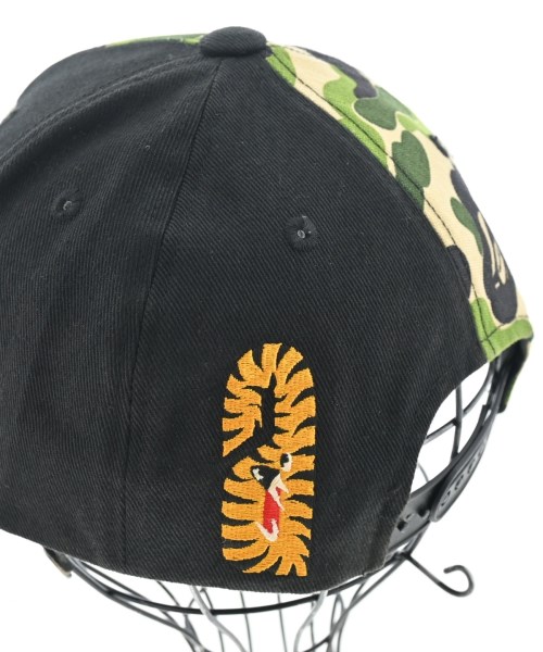 A BATHING APE（アベイシングエイプ）キャップ 黒 サイズ:F メンズ/2200630589281