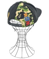 A BATHING APE（アベイシングエイプ）キャップ 黒 サイズ:F メンズ/2200630589281