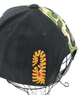 A BATHING APE（アベイシングエイプ）キャップ 黒 サイズ:F メンズ/2200630589281