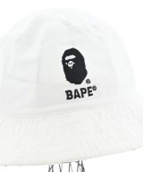 A BATHING APE（アベイシングエイプ）ハット 白 サイズ:M メンズ/2200630589298