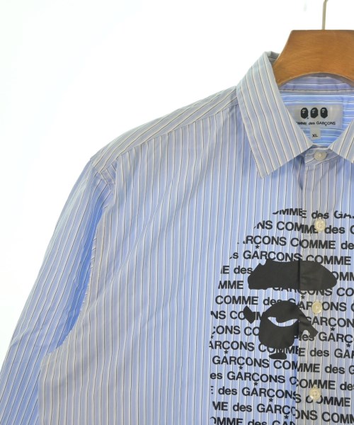 A BATHING APE（アベイシングエイプ）カジュアルシャツ 青 サイズ:XL メンズ/2200632413089