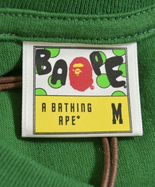 A BATHING APE（アベイシングエイプ）Tシャツ・カットソー 緑 サイズ:M メンズ/2200632482153