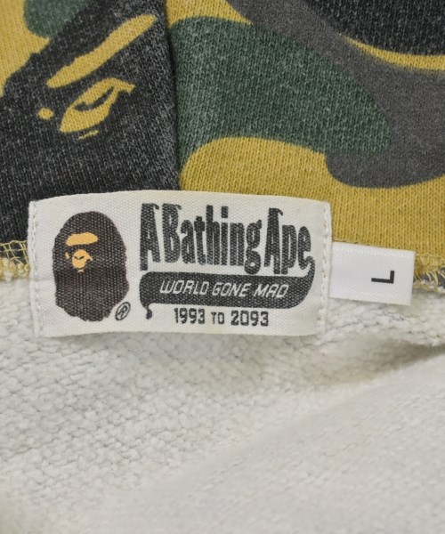 A BATHING APE（アベイシングエイプ）パーカー 黄 サイズ:L メンズ/2200633202064