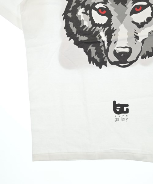 A BATHING APE（アベイシングエイプ）Tシャツ・カットソー 白 サイズ:L メンズ/2200625405060