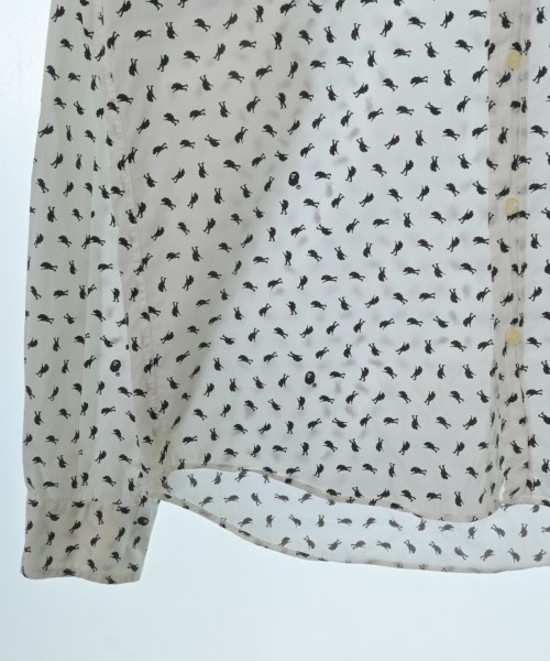 A BATHING APE（アベイシングエイプ）カジュアルシャツ 白 サイズ:XL メンズ/2200633313012