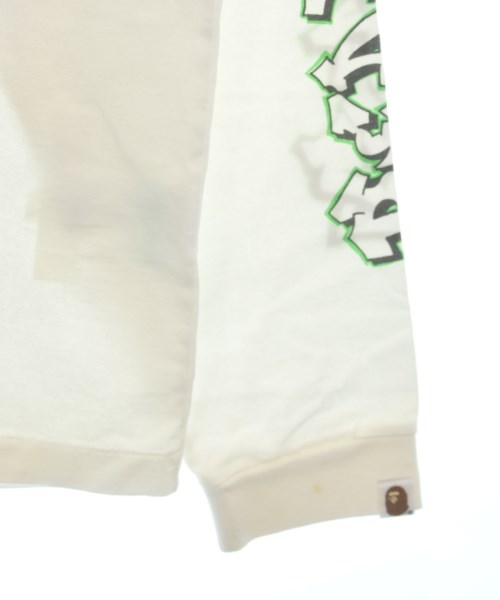 A BATHING APE（アベイシングエイプ）Tシャツ・カットソー 白 サイズ:L メンズ/2200633313029