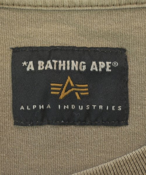 A BATHING APE（アベイシングエイプ）Tシャツ・カットソー ベージュ サイズ:M メンズ/2200633313081