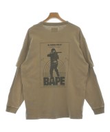 A BATHING APE（アベイシングエイプ）Tシャツ・カットソー ベージュ サイズ:M メンズ/2200633313081