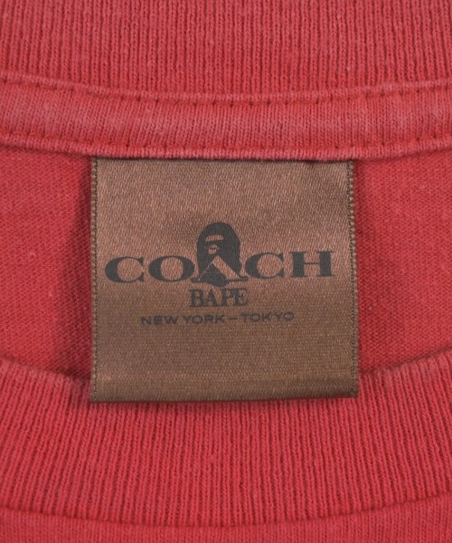 A BATHING APE（アベイシングエイプ）Tシャツ・カットソー 赤 サイズ:M メンズ/2200633313104