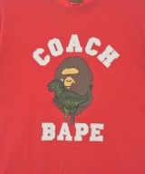 A BATHING APE（アベイシングエイプ）Tシャツ・カットソー 赤 サイズ:M メンズ/2200633313104