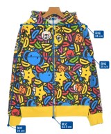 A BATHING APE（アベイシングエイプ）パーカー 黄 サイズ:M メンズ/2200613409018