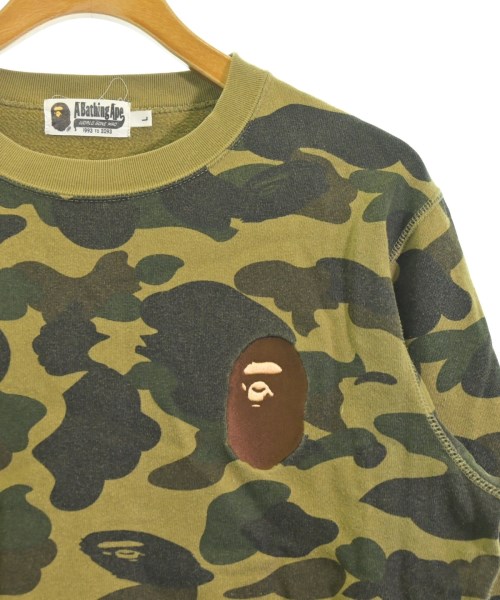 A BATHING APE（アベイシングエイプ）スウェット カーキ サイズ:L メンズ/2200613616010