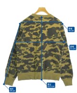 A BATHING APE（アベイシングエイプ）スウェット カーキ サイズ:L メンズ/2200613616010