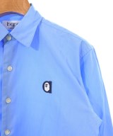A BATHING APE（アベイシングエイプ）カジュアルシャツ 青 サイズ:XS メンズ/2200613637046