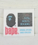A BATHING APE（アベイシングエイプ）Tシャツ・カットソー 白 サイズ:XL メンズ/2200614232035