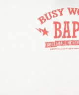 A BATHING APE（アベイシングエイプ）Tシャツ・カットソー 白 サイズ:XL メンズ/2200614232035