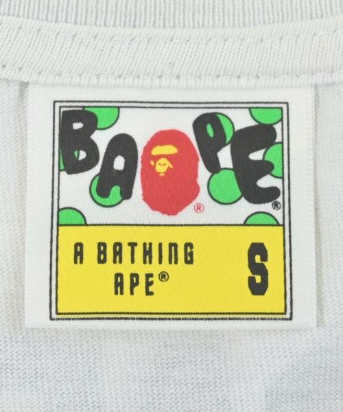 A BATHING APE（アベイシングエイプ）Tシャツ・カットソー 白 サイズ:S メンズ/2200614360134