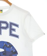 A BATHING APE（アベイシングエイプ）Tシャツ・カットソー 白 サイズ:S メンズ/2200614360134