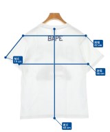 A BATHING APE（アベイシングエイプ）Tシャツ・カットソー 白 サイズ:S メンズ/2200614360134