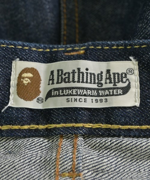 A BATHING APE（アベイシングエイプ）デニムパンツ 紺 サイズ:XXL メンズ/2200615278018