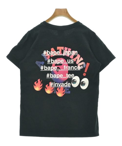 A BATHING APE（アベイシングエイプ）Tシャツ・カットソー 黒 サイズ:M レディース/2200616120033
