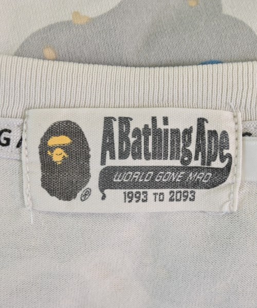 A BATHING APE（アベイシングエイプ）Tシャツ・カットソー 白 サイズ:S メンズ/2200616120040