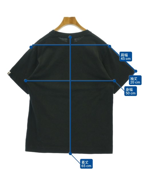 A BATHING APE（アベイシングエイプ）Tシャツ・カットソー 黒 サイズ:M メンズ/2200617517030