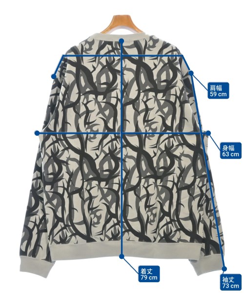 A BATHING APE（アベイシングエイプ）スウェット グレー サイズ:2XL メンズ/2200617953036