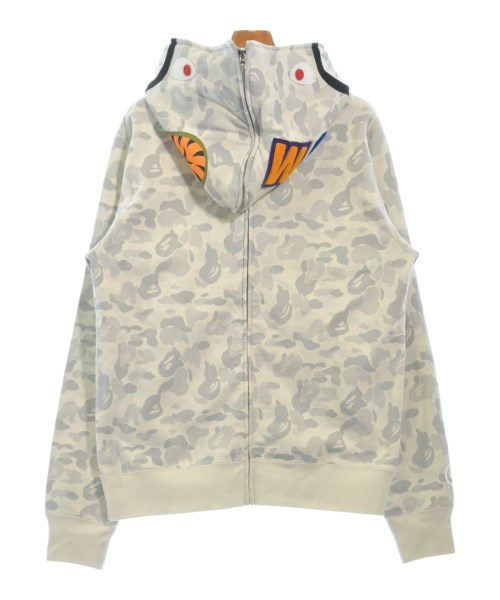 A BATHING APE（アベイシングエイプ）パーカー 白 サイズ:L メンズ/2200617953043