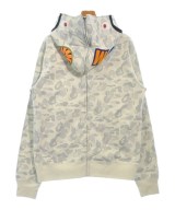 A BATHING APE（アベイシングエイプ）パーカー 白 サイズ:L メンズ/2200617953043