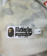 A BATHING APE（アベイシングエイプ）パーカー 白 サイズ:L メンズ/2200617953043