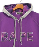 A BATHING APE（アベイシングエイプ）パーカー 紫 サイズ:XL メンズ/2200617953050