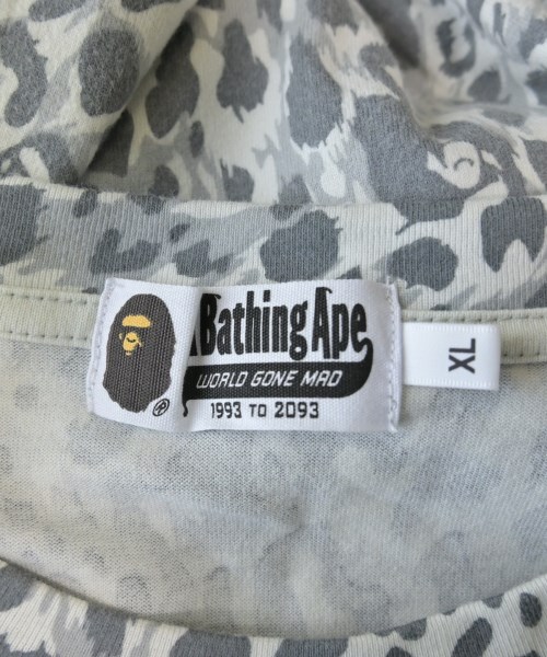 A BATHING APE（アベイシングエイプ）Tシャツ・カットソー グレー サイズ:XL メンズ/2200617953067