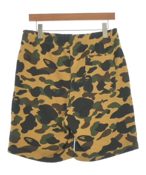 A BATHING APE（アベイシングエイプ）ショートパンツ 黄 サイズ:M メンズ/2200617953081