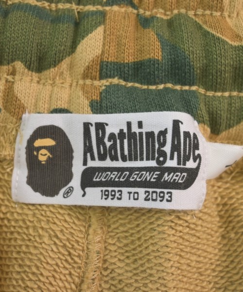 A BATHING APE（アベイシングエイプ）ショートパンツ ベージュ サイズ:L メンズ/2200617953098