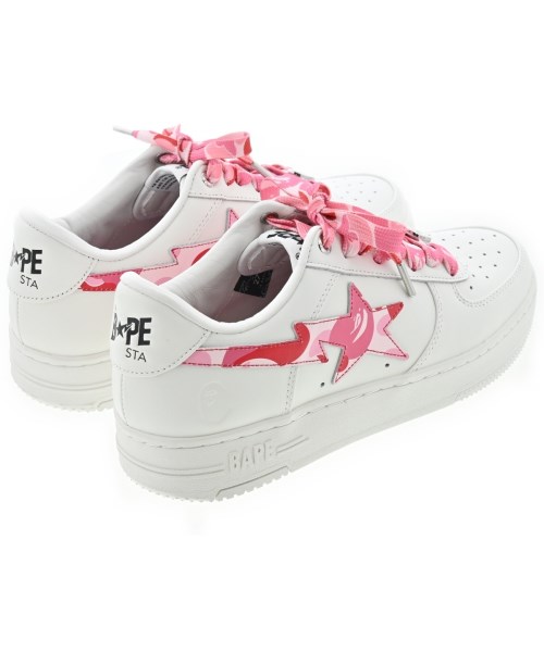 A BATHING APE（アベイシングエイプ）スニーカー 白 サイズ:27cm メンズ/2200617953104